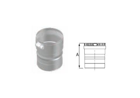 M&G DuraVent 4'' FasNSeal Takagi TK-TV Series Termination Appliance Adapter - FSA-TTA4 // FSA-TTA4