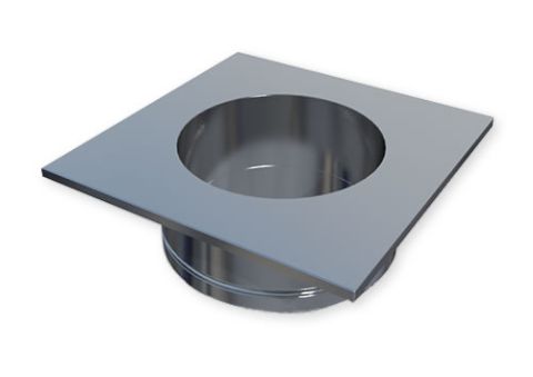 Enervex 14 ASCA Steel Chimney Adapter for RS/RSHT 016 - 222.0400.4014