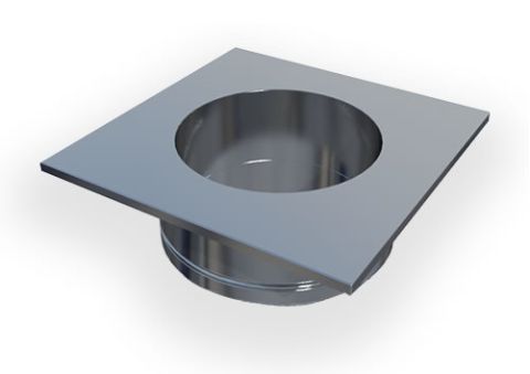 Enervex 8 SCA Steel Chimney Adapter for RS/RSHT 016  - 221.0300.4008