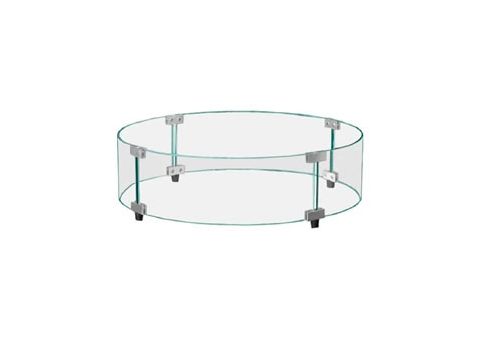Firegear Round Windshield - 60 Diameter x 8 H - GWS-60R