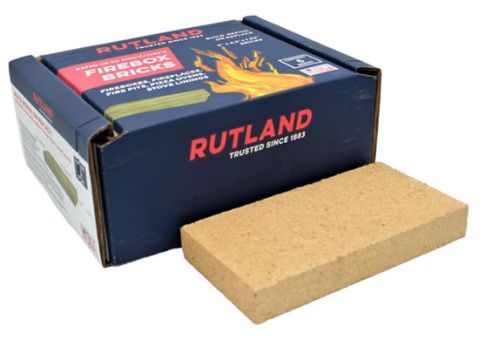 Rutland Six Ivory Firebox Bricks - 603-1