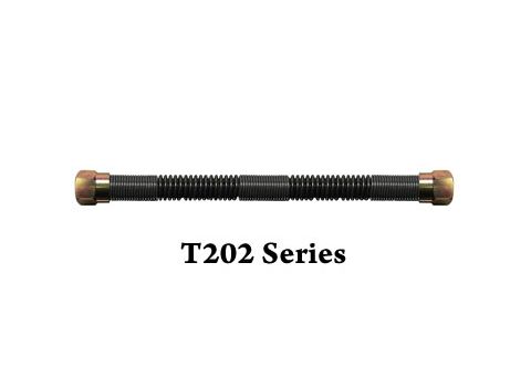 Skytech 1/2 OD (3/8 ID) x 12 with 1/2 MIP x 1/2 MIP (BLACK) - T202-3131-12