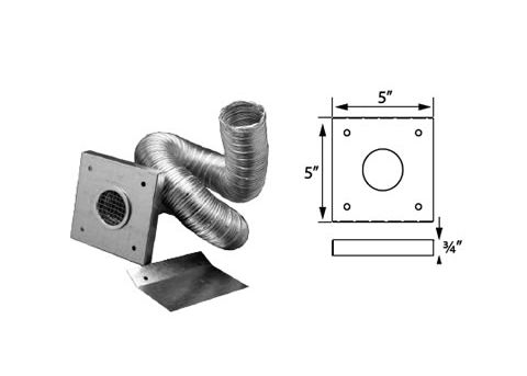DuraVent 4 PelletVent Pro Fresh Air Intake Kit - 4PVP-AIK