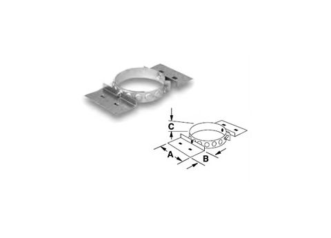 Security Chimneys 10'' Secure Temp ASHT Roof Support - 10XST