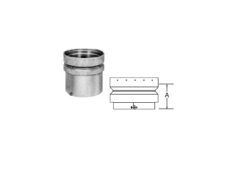 Selkirk 14'' QC Draft Hood Connector - 114240 - 14QC-DH
