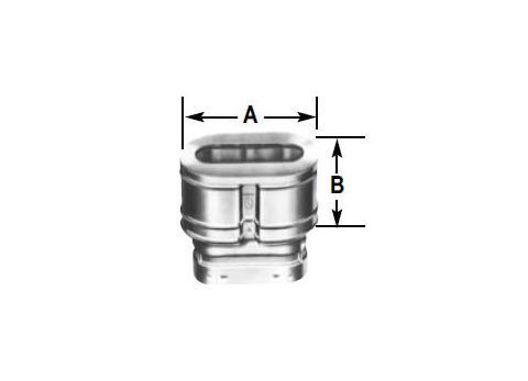 Selkirk 4'' OV Oval Cap B-Vent - 164800 - 4OV-OT