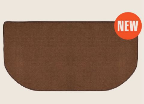 Uniflame Chocolate PP Hearth Rug - R-3020