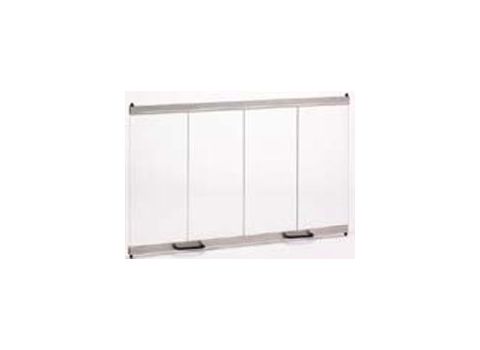 Vantage Hearth 36" B-Vent Fixed Glass Door - Platinum - FD36P