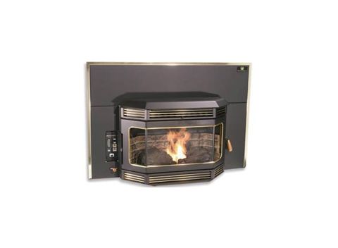 Breckwell P2000I Standard Black w/ G Trim Pellet Stove Insert SP2000IS