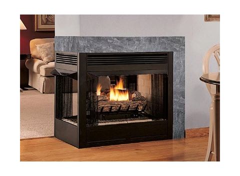 Vantage Hearth FBPS 36.5" Multi-View Firebox Peninsula Louver - FBPS