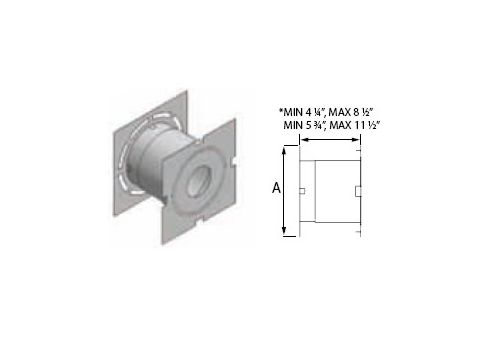 M&G DuraVent 5'' FasNSeal Wall Pass Through - FSWPT5 // FSWPT5