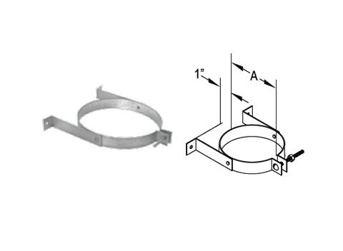 M&G DuraVent DirectVent Pro 5x8 Wall Strap - 58DVA-WS // 58DVA-WS