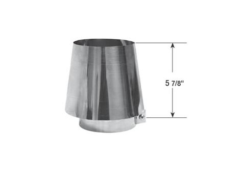 Selkirk 4" Direct-Temp For Pellet Decorative Cone Cap - 4DT-DCC