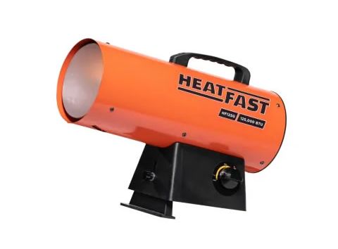 HeatFast HF125G 125,000 BTU Propane Forced Air Heater - HF125G