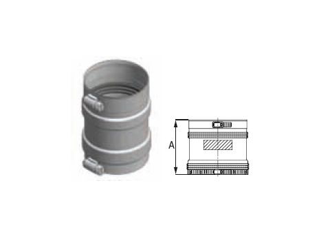 M&G DuraVent 10'' FasNSeal Cleaver Brooks MCF Series Appliance Adapter - FSA-MCF10 // FSA-MCF10