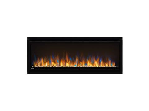 Napoleon Alluravision 42 Slimline Electric Fireplace, Glass Front, Black - NEFL42CHS