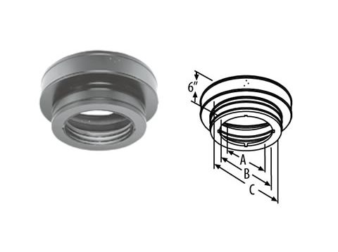 M&G DuraVent 5'' DuraTech Round Ceiling Support Box - 9345 // 5DT-RCS
