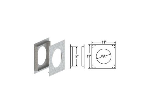DuraVent DirectVent Pro 4x6 Wall Firestop 2 - 46DVA-WFS2