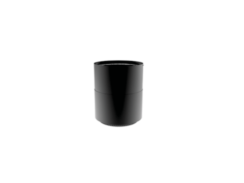 DuraVent 6" DVL Adapter for Recessed Stove Collar - 6DVL-AD-R