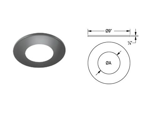 M&G DuraVent PelletVent Pro Reduction Collar - 4PVP-RC // 4PVP-RC