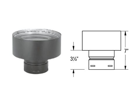 M&G DuraVent PelletVent Pro Chimney Adapter - 4PVP-X6 // 4PVP-X6