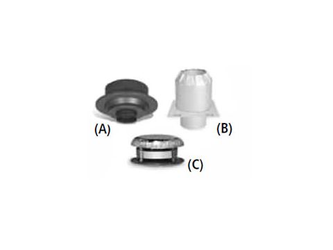 Security Chimneys 8'' Secure Temp ASHT Interior Kit (Includes 1 Sfc, 1 Rsa2, 1cc) - 8IK