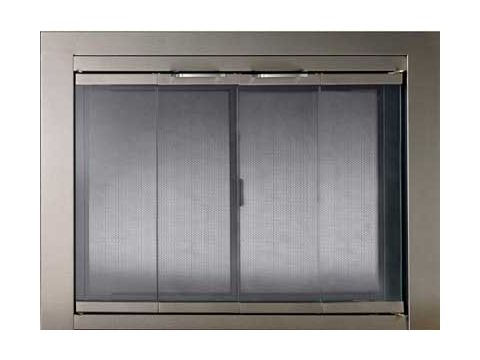 PW Portland Contemporary II Fireplace Door - Premium Finishes - 5700P