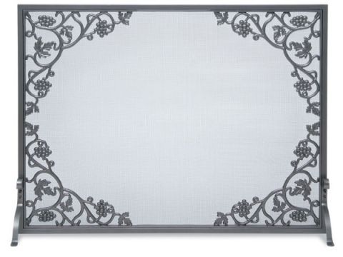 Pilgrim Cast Grape Vine and Leaf Flat Panel Screen - 18339