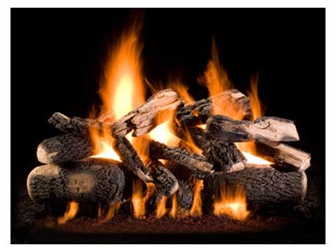 Hargrove 24" Kodiak Double Stack System Char Log Set - KCS24