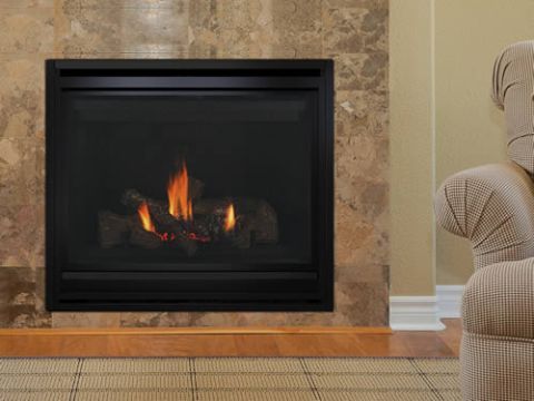 Astria Aries CD 35 Direct-Vent Fireplace - Top or Rear Vent - ARIESCD35