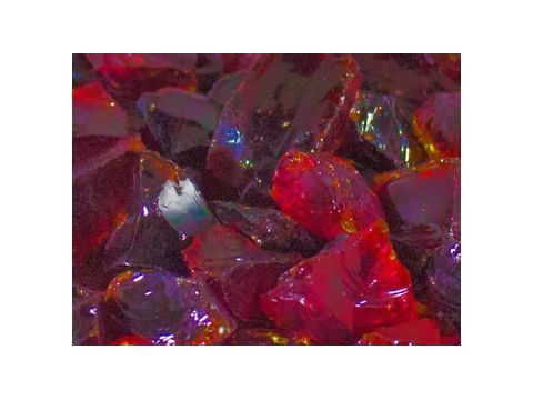 Skytech 5 LB BAG OF GL-RED GLASS - GL-RED