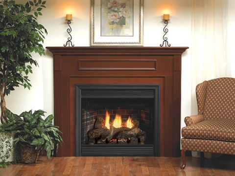 White Mountain Hearth Keystone Premium 42 B-Vent Fireplace - BVP42FP30F