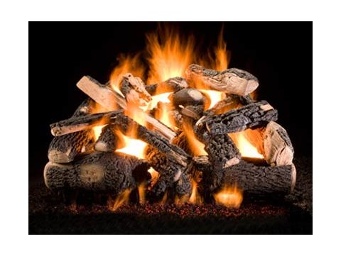 Hargrove 48" Kodiak Triple Stack System Char Log Set - KCS48T