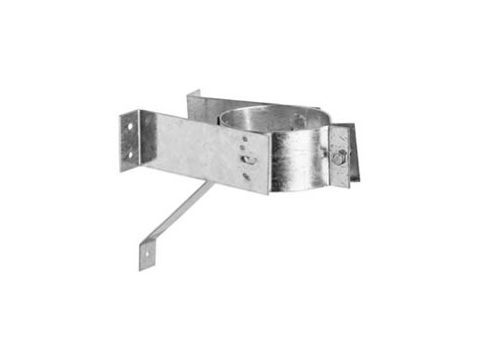 Metal-Fab Pellet Wall Band/Tee Support - 5PWBS