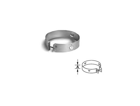 Security Chimneys 8'' Secure Temp ASHT Guy Wire Band (Wire Not Included) - 8BH