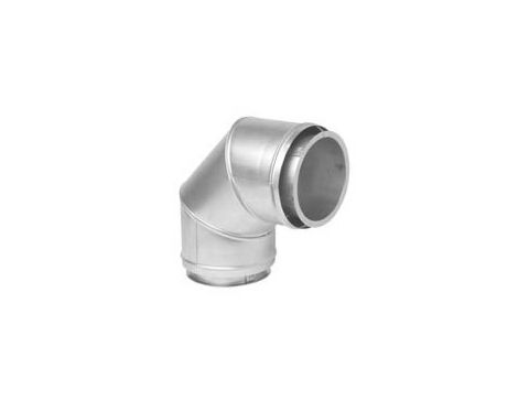 Metal-Fab Corr/Guard 14" D 90 Degree Elbow - 14FCG90L-C40