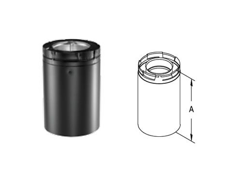 M&G DuraVent DirectVent Pro 4x6 Pipe Extension 8.5'' - Galvalume - 46DVA-08A // 46DVA-08A