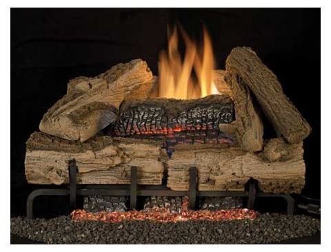 Vantage Hearth LBG18-RM. 18" Rocky Mountain Concrete Log Loose Embers
