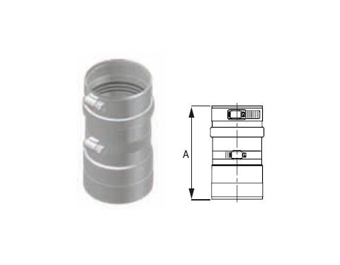 M&G DuraVent 4'' FasNSeal Patterson Kelly Mach Series Appliance Adapter - FSA-PK4 // FSA-PK4