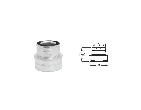 DuraVent DirectVent Pro 5x8 Reducer - 58DVA-X46