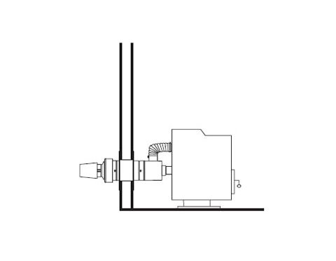 Selkirk 4" Direct-Temp Pellet "Straight Out" Horizontal Termination Kit - 4DT-VPHKA