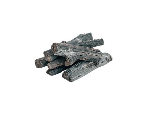 Firegear Driftwood Refractory Log Set Six (6) Piece Set - L-DW-6084