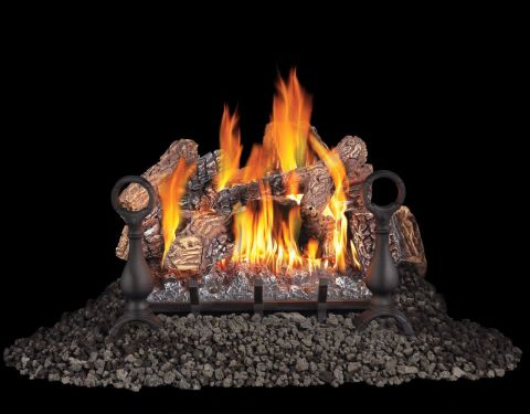 Napoleon Fiberglow 30 Gas Log Set flame