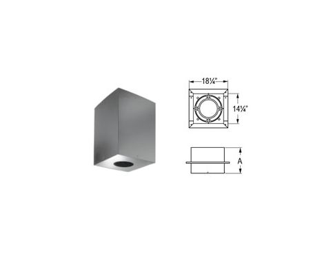 M&G DuraVent 7'' DuraPlus Square Ceiling Support Box 11'' - 9148AN // 7DP-CS11