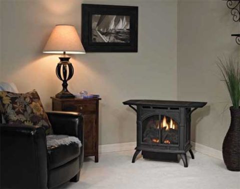 Empire Heritage Cast Iron Stove -Intermittent- 25000 BTU - VFD-30-CC70