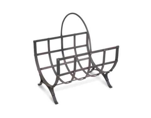 Pilgrim Manor Wood Holder - Distressed Bronze - 18536