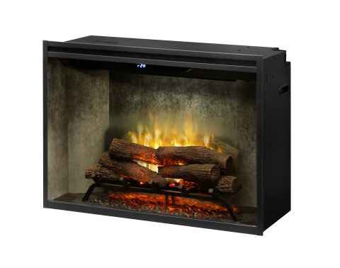 Dimplex Revillusion 36 Built-In Firebox Weathered Concrete - RBF36WC