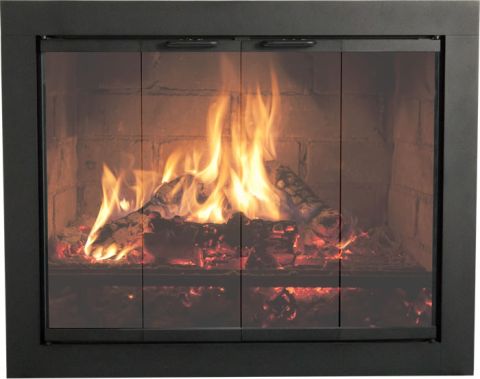 Thermo-Rite Heritage 2 - 37" x 27 5/8" Glass Fireplace Welded Steel Plate Enclosure - HR3727