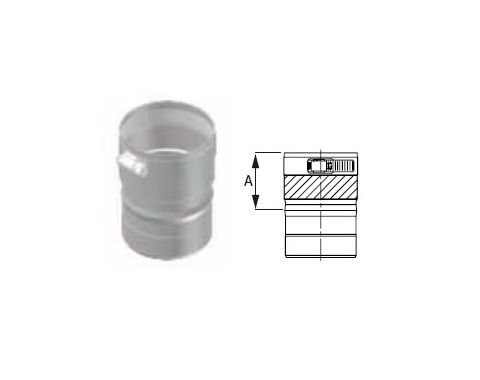 M&G DuraVent 4'' FasNSeal Crown, Dunkirk & Modine Termination Appliance Adapter - FSA-M4 // FSA-M4