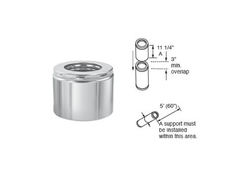 DuraVent 7 DuraTech Premium Adjustable Length - 7DTP-ADJ